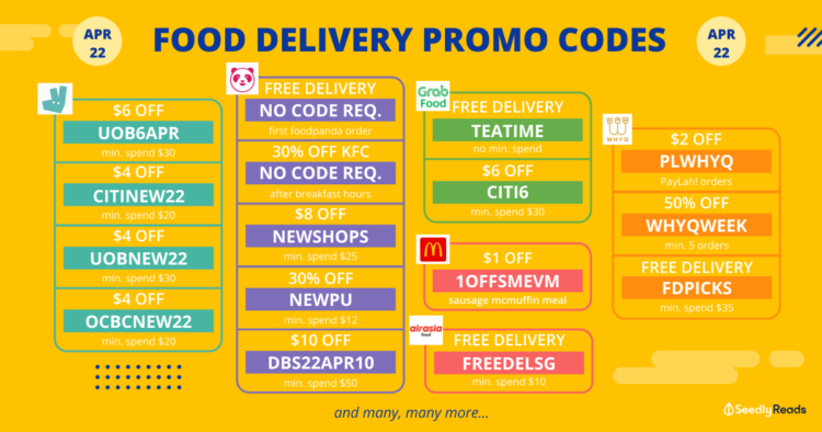 promo codes for food delivery